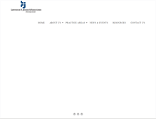 Tablet Screenshot of lrjensenlaw.com